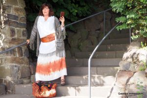 Gabriele immerschön.: Outfit of the day - endlich wieder Batik